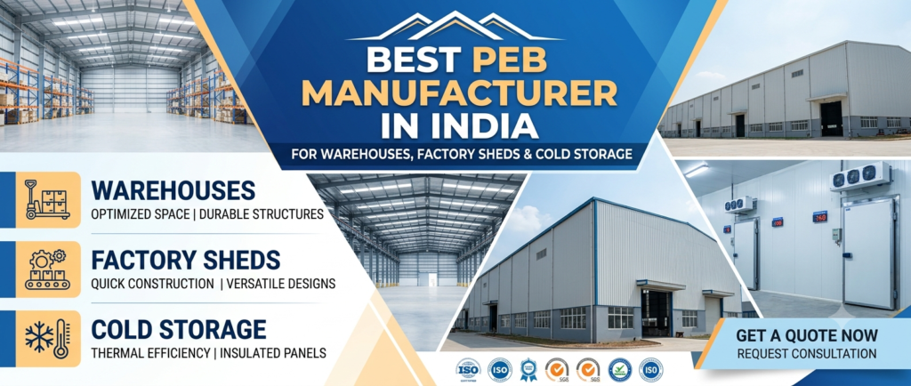 Best PEB Manufacturer in India